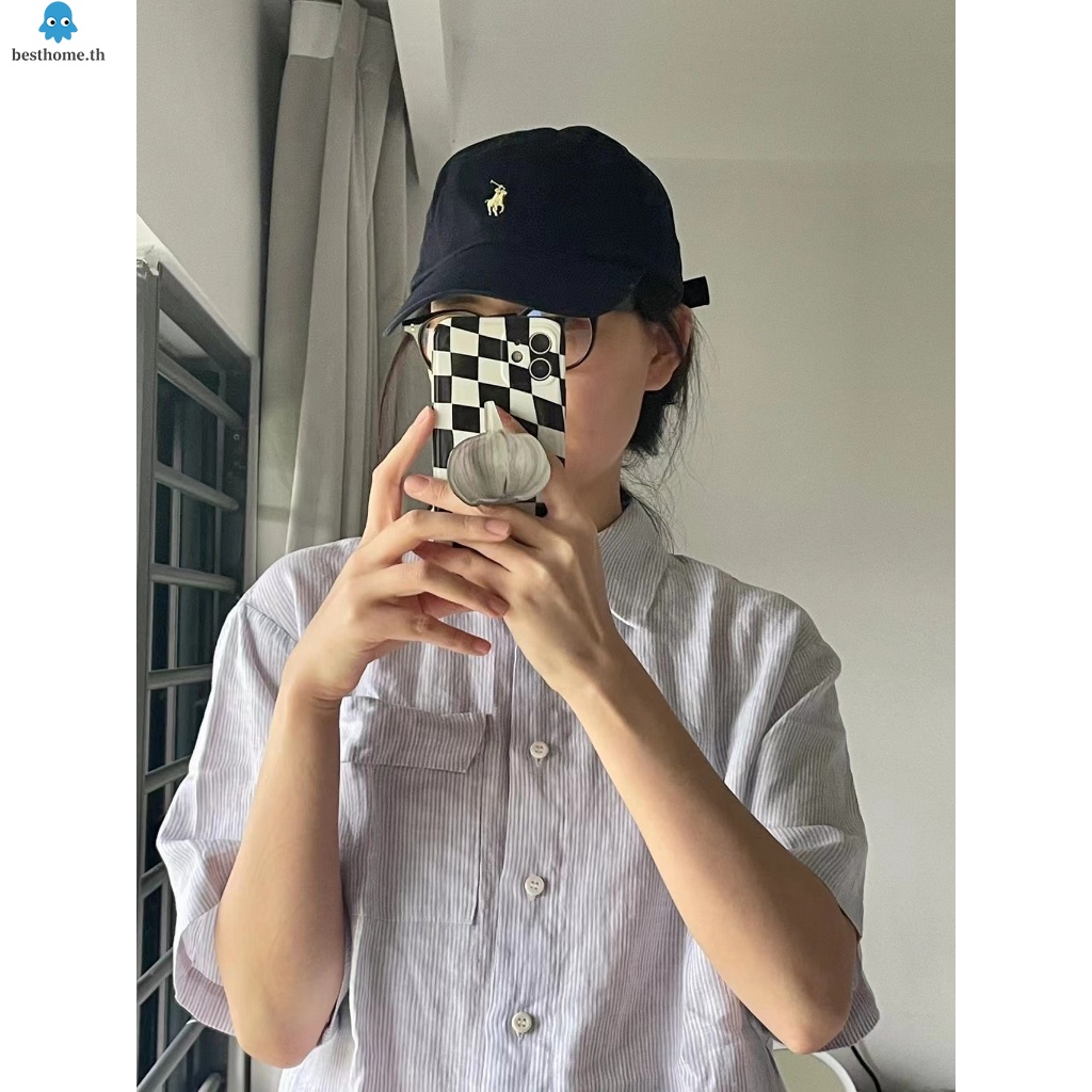 Polo ralph lauren หมวกเบสบอล ผ้าฝ้าย ของแท้ 100%