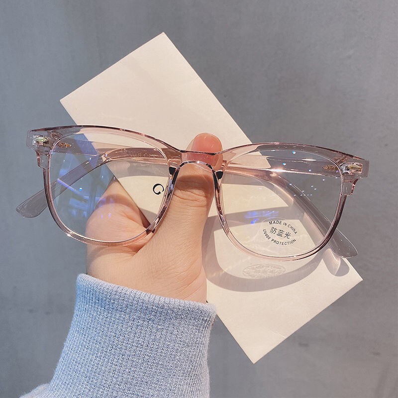Ptq แว่นสายตาสั้น ผู้หญิง สายตาสั้น กรอบพลาสติกใส แว่นตา 0 ถึง -600 Unisex