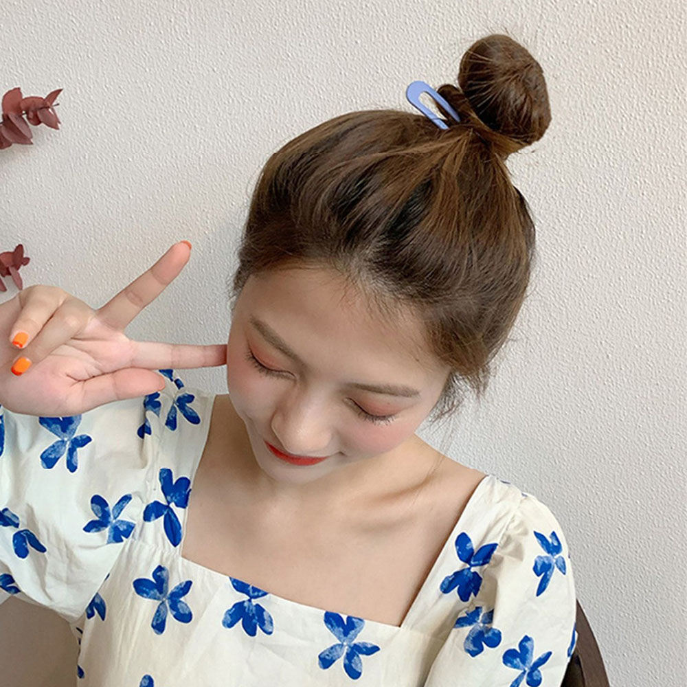 Qqmall กิ๊บติดผมรูปตัว U สีสันสดใส