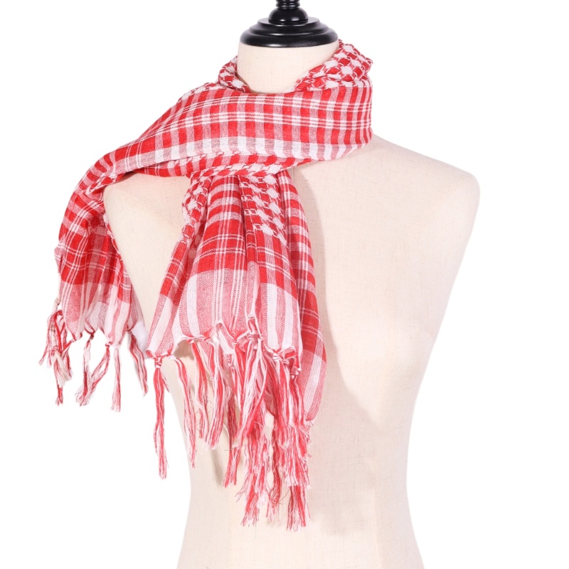 Royal Ethnic Keffiyeh ผ้าพันคอ ป้องกันฝุ่น สไตล์อาหรับ