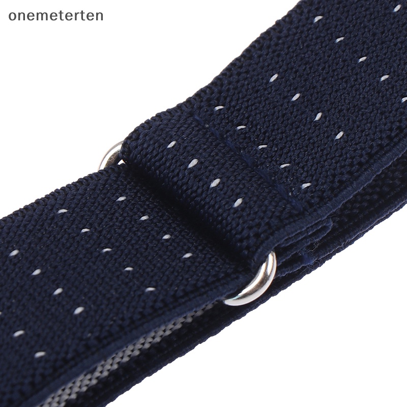 Rten สายรัดแขนเสื้อเชิ้ต แบบยืดหยุ่น ปรับได้ กันลื่น