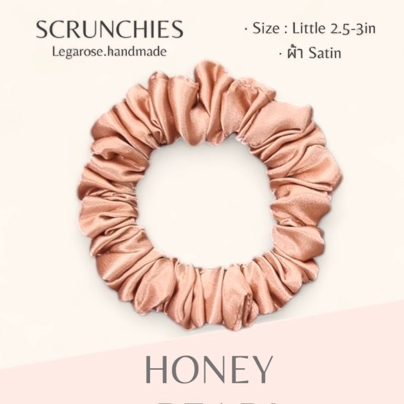 SCRUNCHIES · HONEY-หนังยางมัดผม