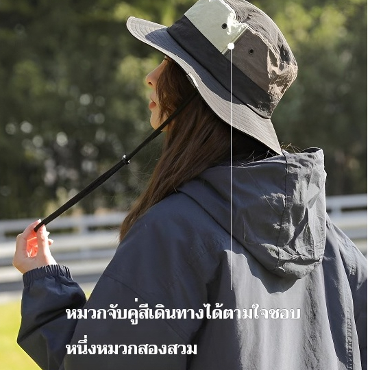 SUNLIGHT หมวกชาวประมงแห้งเร็วระบายอากาศได้สไตล์ชาวประมงสำหรับการขี่จักรยาน，หมวกกลางแจ้ง