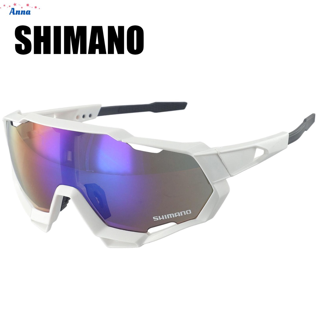 Shimano UV400 แว่นตากันแดด PC ป้องกันรังสียูวี สําหรับขี่จักรยาน เล่นกีฬากลางแจ้ง