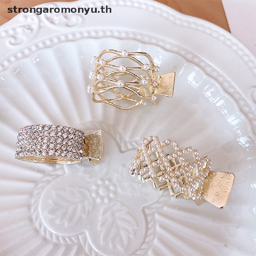 Strongaromonyu กิ๊บติดผมหางม้า รูปหางปลาฉลาม ป้องกันการหย่อนคล้อย สําหรับผู้หญิง