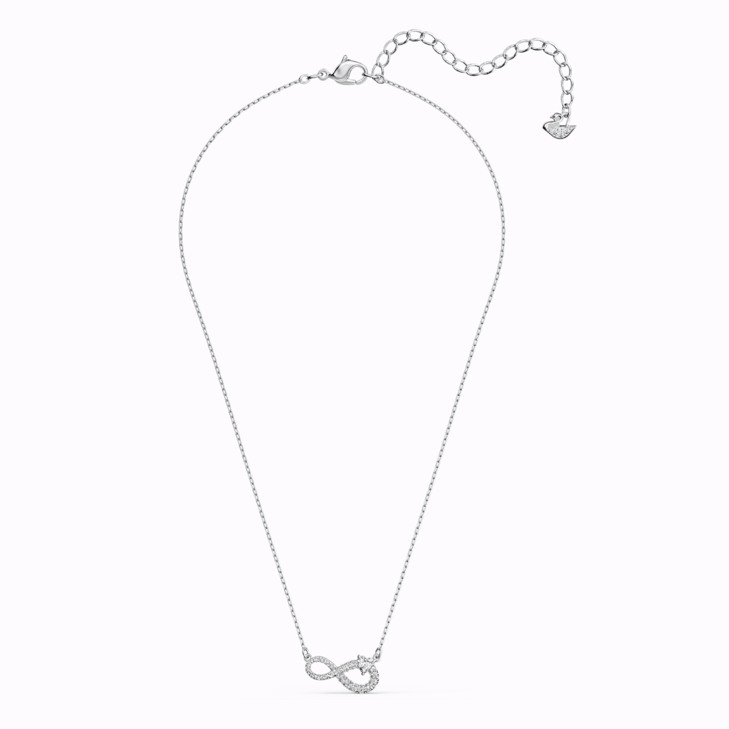 THAI S สร้อยคอ  แท้  Infinity endless necklace สร้อยคอพร้อมจี้ผู้หญิง ของแท้ 100%