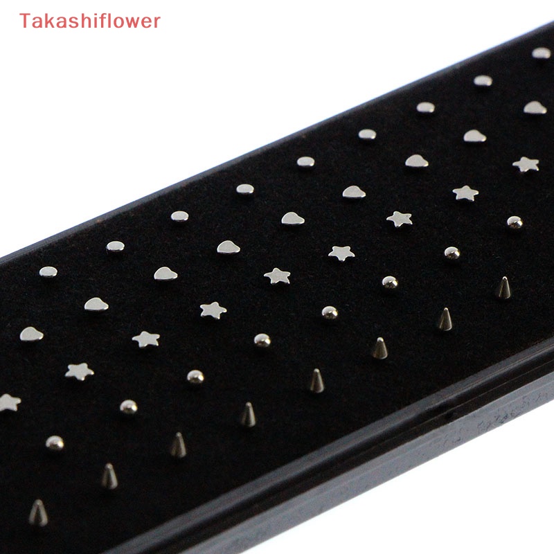 (Takashiflower) จิวจมูก สเตนเลส 20 กรัม 60 ชิ้น