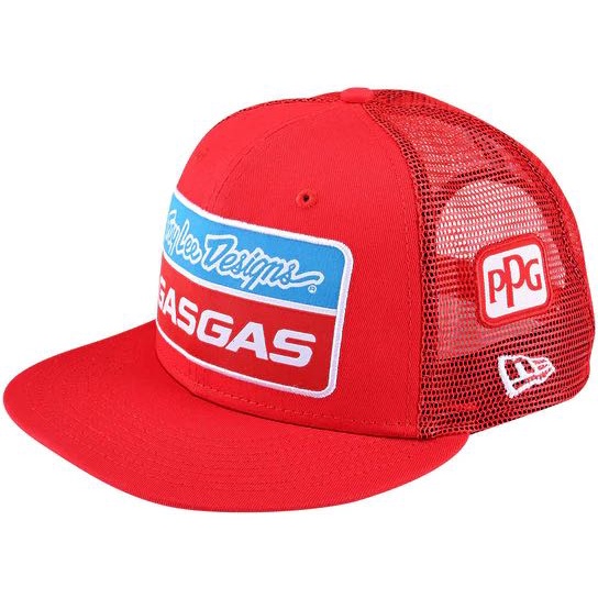 Topi TLD GASGAS Troy Lee หมวกแก๊ป ผ้าตาข่าย ปรับได้ สําหรับผู้ชาย ผู้หญิง เหมาะกับการเล่นกีฬาวิบาก 2021