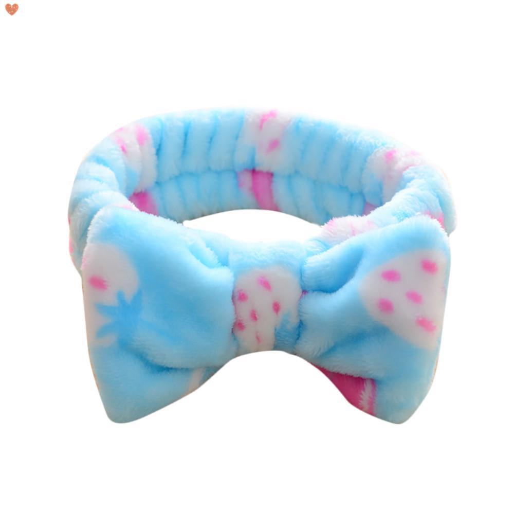 UNO ผ้าคาดผมลายการ์ตูน ผ้านุ่ม Fluffy (คละสี)