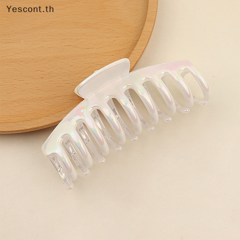 Yescont กิ๊บติดผมพลาสติก ขนาดใหญ่ สําหรับผู้หญิง TH