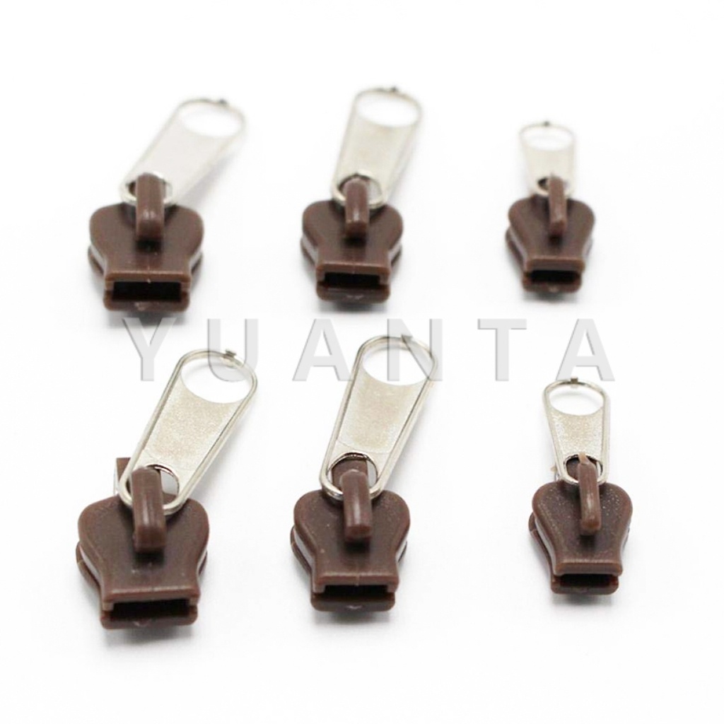 Yuanta หัวซิปกระเป๋า ชุดซิปซ่อม  มี 6 ชิ้น/เซต เปลี่ยน 3สี Zipper Head