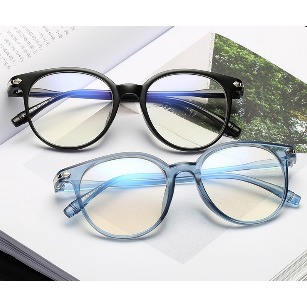 a1 แว่นตาAnti-blue-rays แว่นตาป้องกันแสงสีฟ้า แว่นตาคอมพิวเตอร์ มีสีกรอบให้เลือก 4 สี