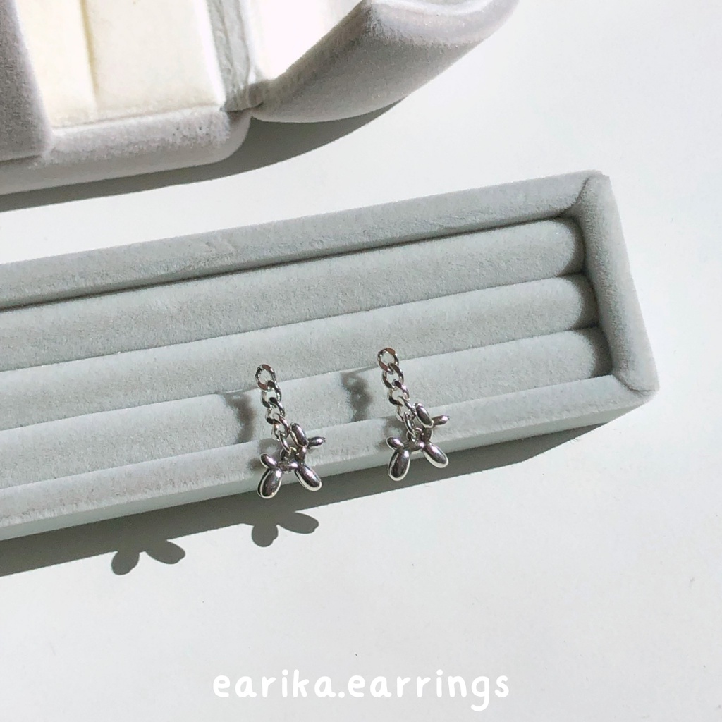 earika.earrings - ต่างหูเงินแท้ S92.5 (เจาะ) เหมาะสำหรับคนแพ้ง่าย - คอลเลคชั่นกลางเดือนตุลาคม 2022 (2)