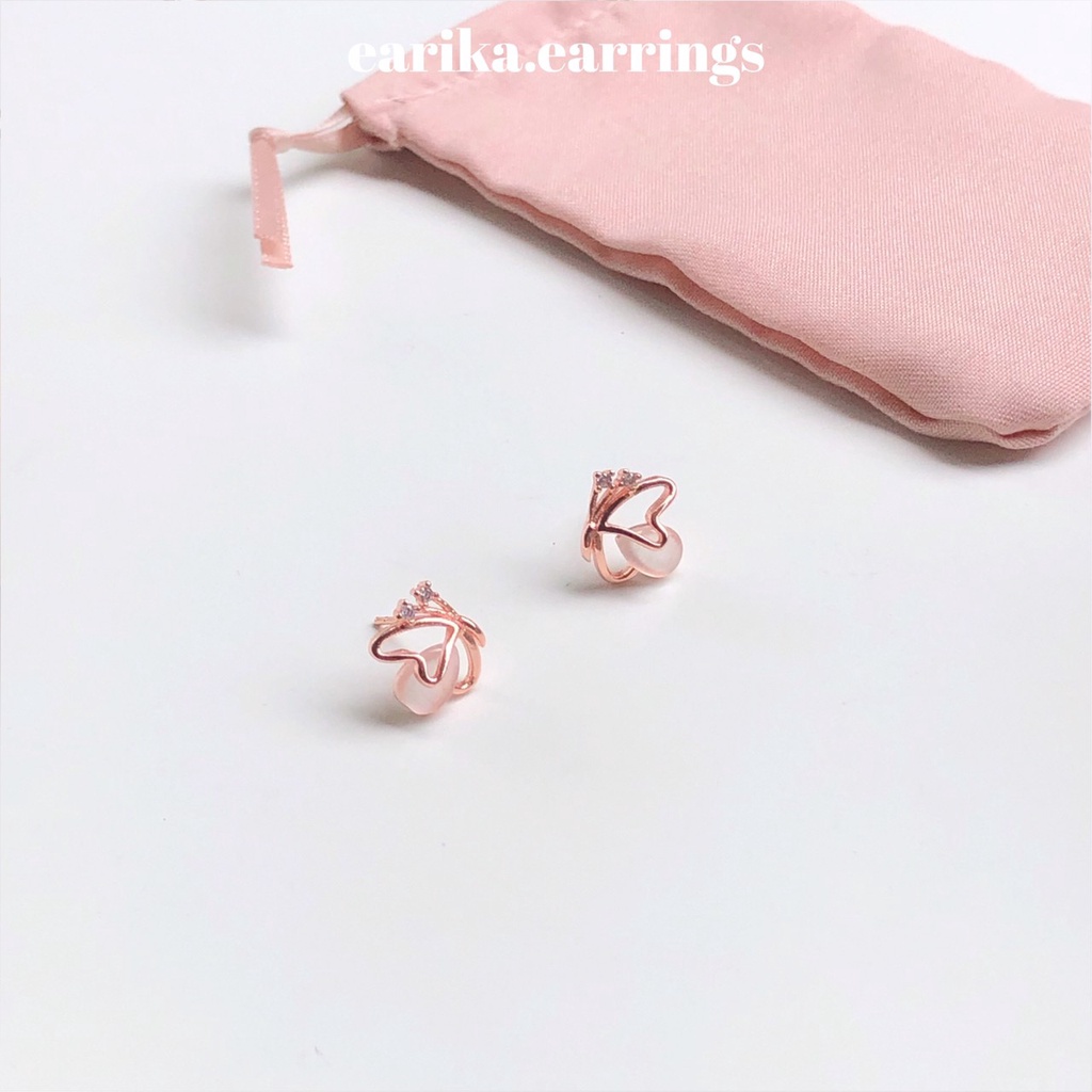 earika.earrings - ต่างหูเงินแท้ S92.5 (เจาะ) เหมาะสำหรับคนแพ้ง่าย - คอลเลคชั่นต้นเดือนธันวาคม 2021 (2)