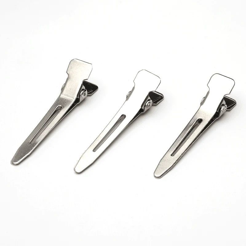 gimmeblessed.co — plain metallic hair clips (set 6 pcs/ size 1.5” 4 pcs & size 2” 2 pcs)