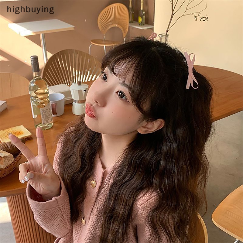 [highbuying] กิ๊บติดผม ประดับโบว์ อเนกประสงค์ สไตล์ญี่ปุ่น เกาหลีใต้ สําหรับผู้หญิง 2023 สินค้าใหม่