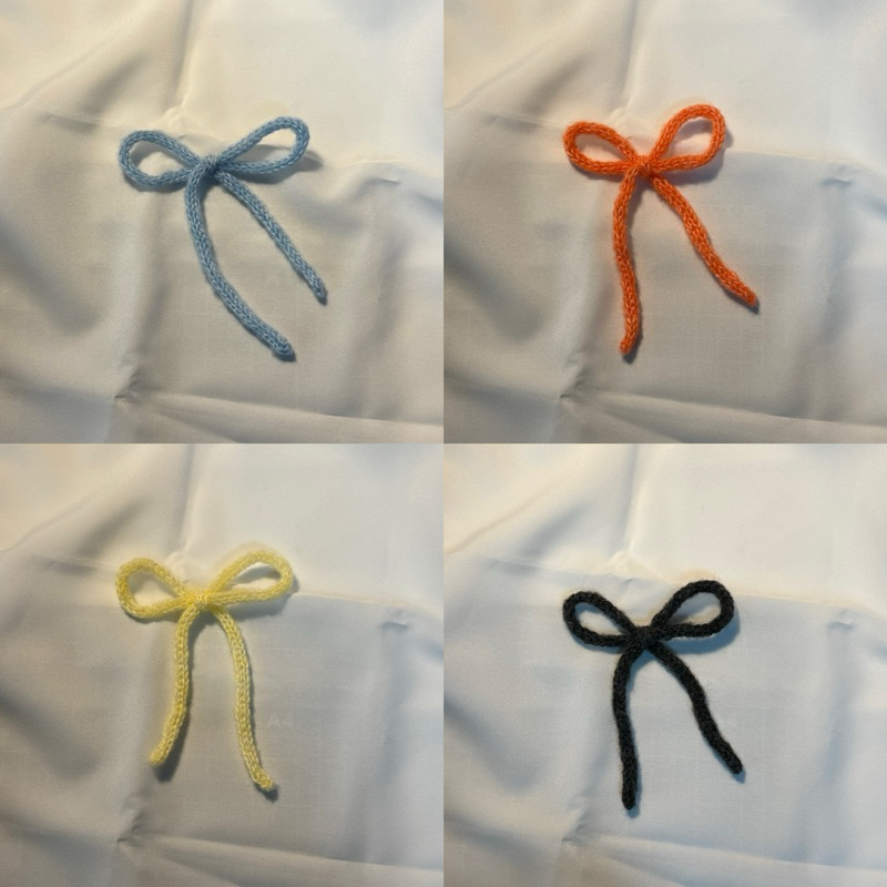 mohair bows   (โบว์ไหมพรม)