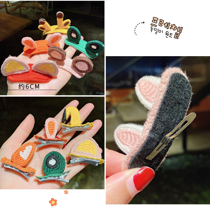 nana*L2*กิ๊บหนีบผมถักสไตส์เกาลีลายน่ารักใช้ได้ทังผูใหญ่และเด็กค่ะ