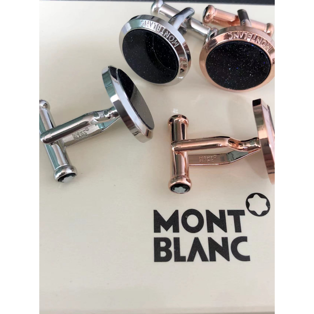 กระดุมข้อมือ Montb Cufflink Black Sky MB แฟชั่นสําหรับผู้ชาย