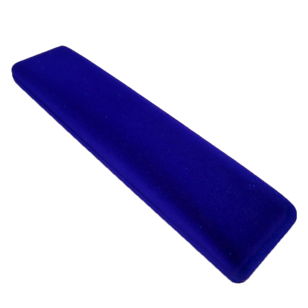 กล่องกำมะหยี่ใส่สร้อยข้อมือและนาฬิกา แบบทรงยาว (จำนวน 1 ใบ code30) ขนาด 21.7×5×2.5 ซม.