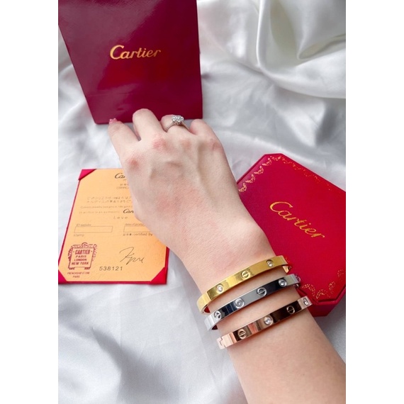 กำไล Cetier รุ่น Love bracelet diamonds พร้อมส่ง