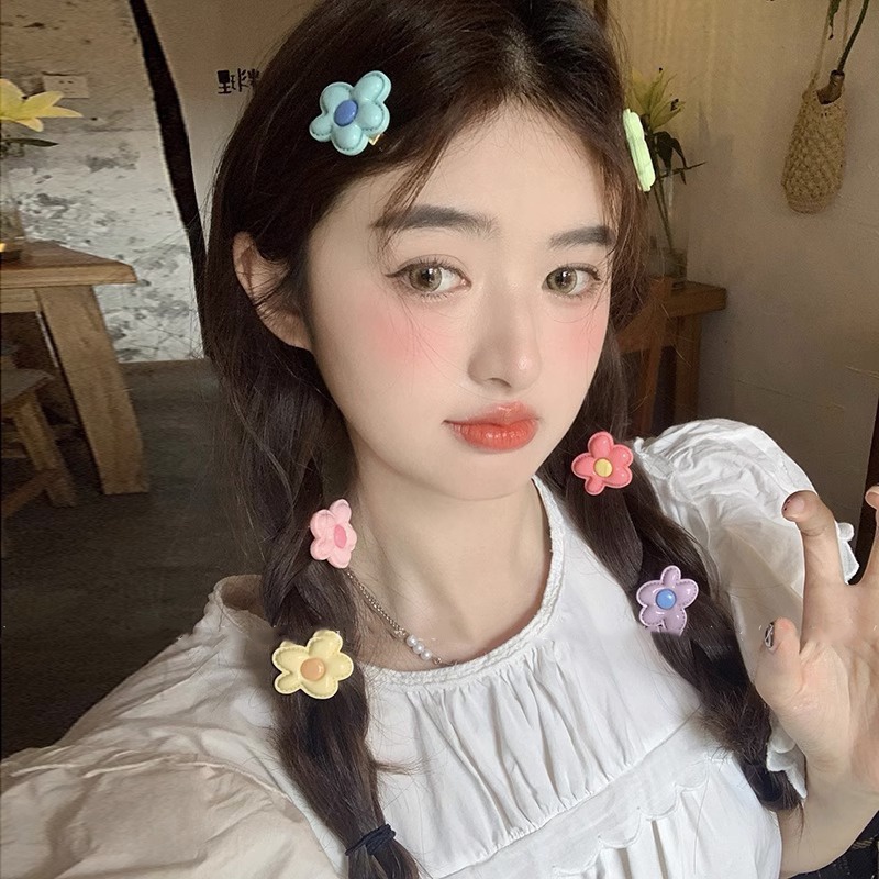กิ๊บติดผม กิ๊บติดผม ลายดอกไม้ สีแคนดี้ สามมิติ Y2K สําหรับเด็ก