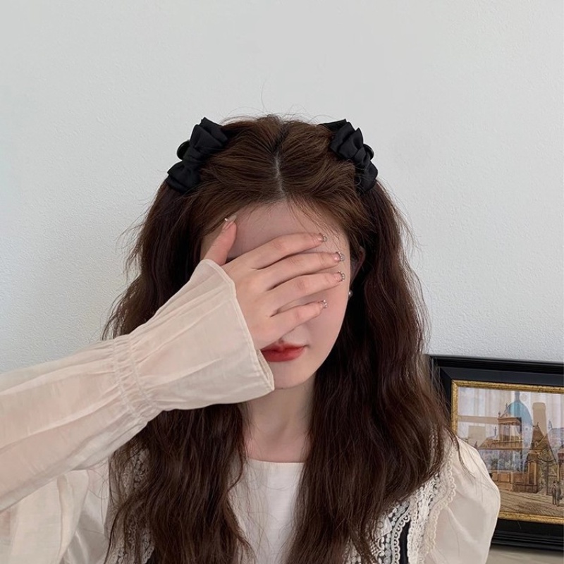 กิ๊บติดผม ประดับโบว์ ขนาดเล็ก สไตล์เกาหลี แฟชั่นเจ้าหญิง สําหรับเด็กผู้หญิง