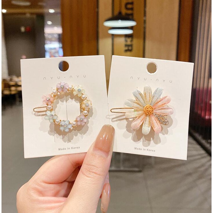 กิ๊บติดผม แบบยาว รูปดาวและหัวใจ สีเงิน สีทอง