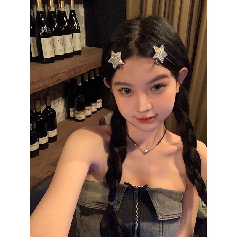 กิ๊บติดผมอะคริลิค รูปดาว เครื่องประดับ สําหรับเด็กผู้หญิง จํานวน 1 ชิ้น