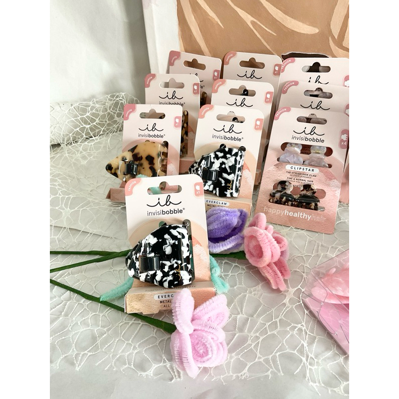 กิ๊บหนีบผม  Invisibobble Everclaw Leo Love ❤️ คลิปหนีบผมอินวิซิบับเบิ้ล แท้