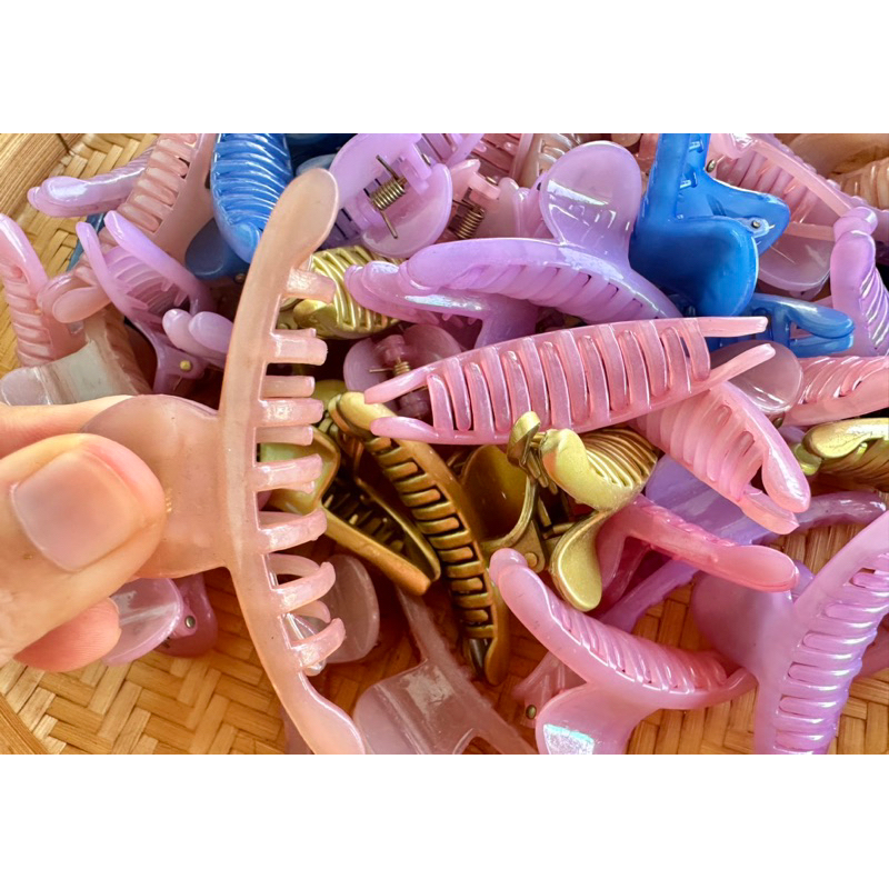 กิ๊บหนีบผม สีสันสดใส สไตล์เกาหลี อะคริลิค