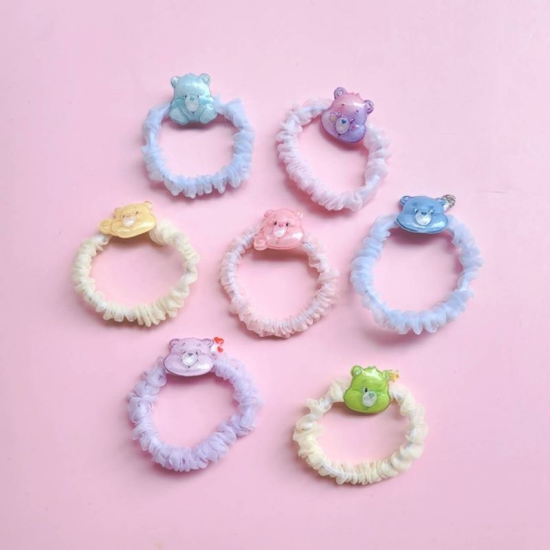 กิ๊ฟติดผมแคร์แบร์ Carebears (ถ่ายจากงานจริง)