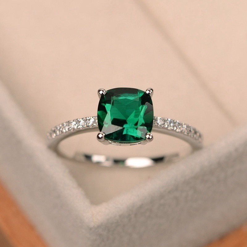 ของขวัญเครื่องประดับแหวนหมั้นแต่งงานผู้หญิง london topaz 925