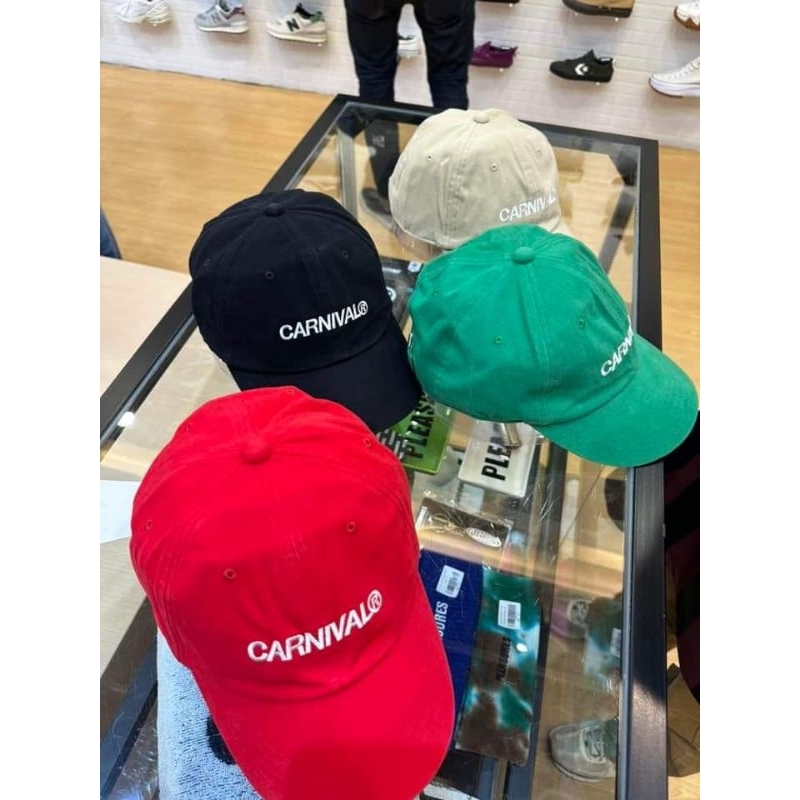 [ ของแท้ ] หมวก CARNIVAL Fall/Winter 2023 Classic Collection (Drop 3) CLASSIC LOGO LO CAP ของใหม่ พร้อมส่ง
