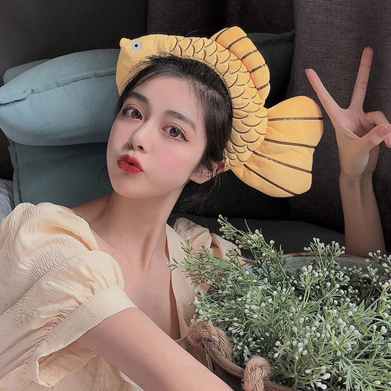 คาดผมปลาเหลือง พร้อมส่ง