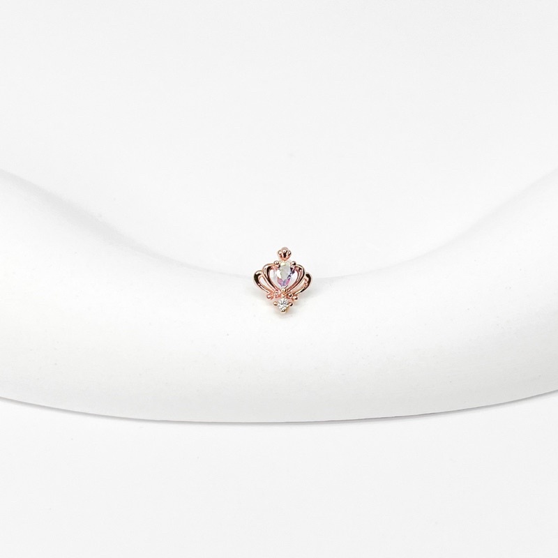 จิวหูเกาหลี ก้านแสตนเลสเกรดเครื่องมือแพทย์ Surgical Stainless Steel no.244_245
