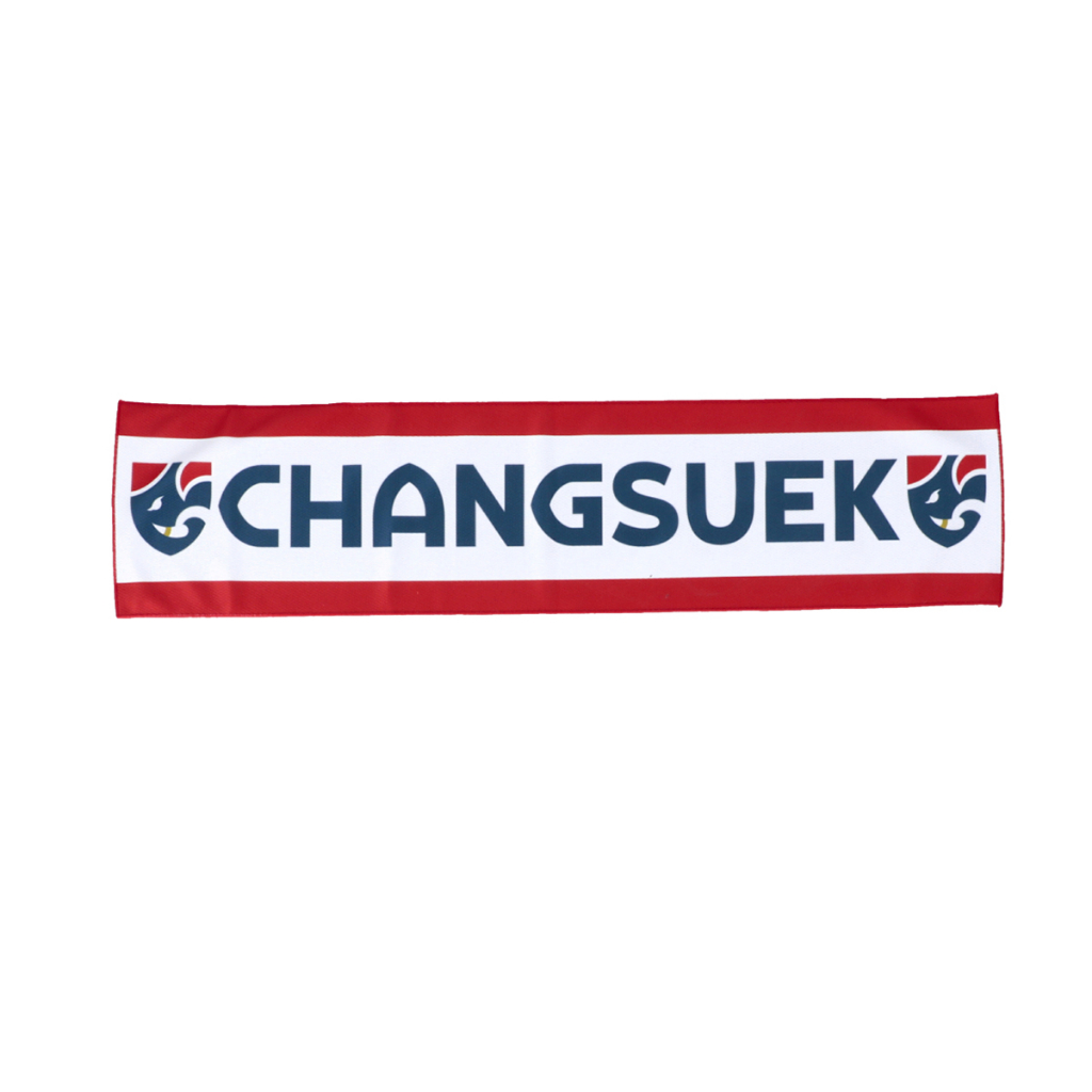 ช้างศึก Changsuek ผ้าเชียร์ช้างศึก Changsuek Cheer Scarf ผ้าไมโครไฟเบอร์ ผิวสัมผัสเนียน ใหม่