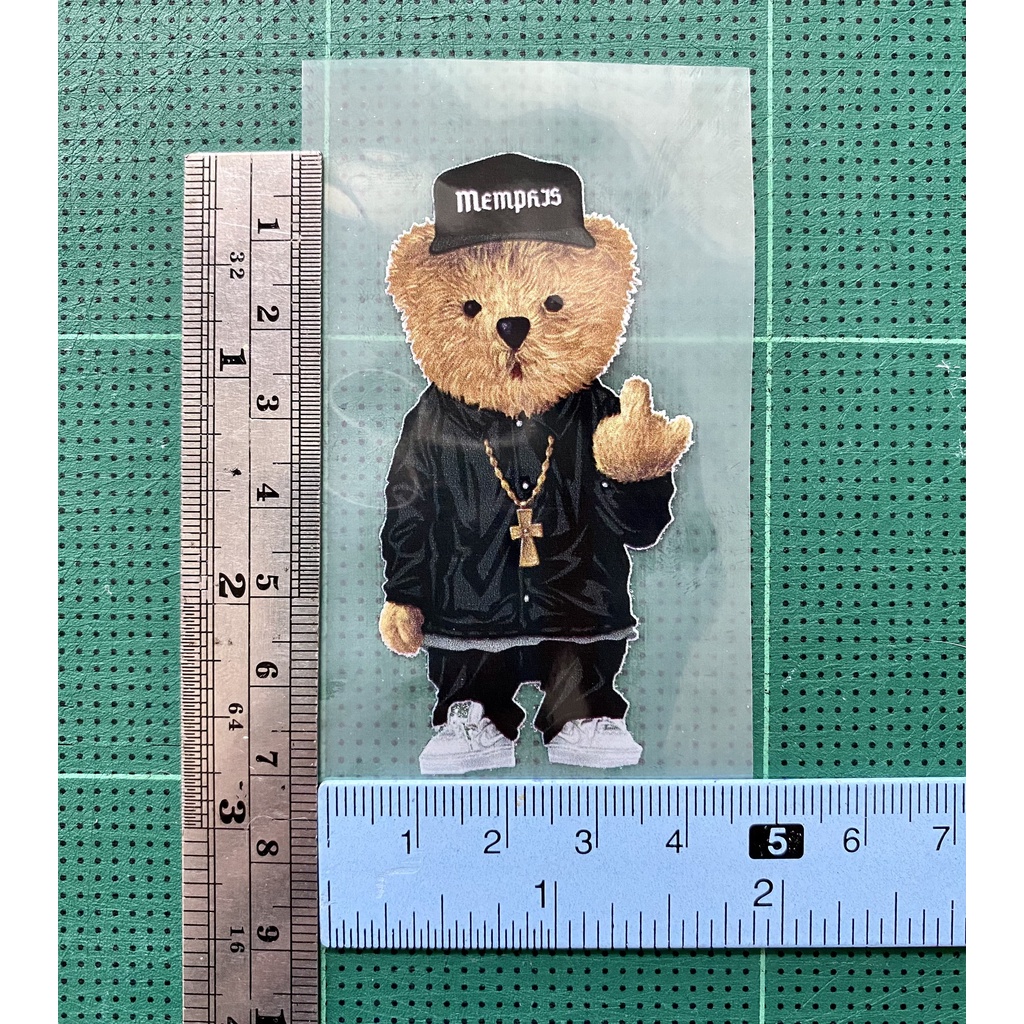 ตัวรีดการ์ตูนสุดฮิต   Polo bear 2    รีดง่าย ตัวรีดติดเสื้อ สติกเกอร์รีดติดเสื้อ