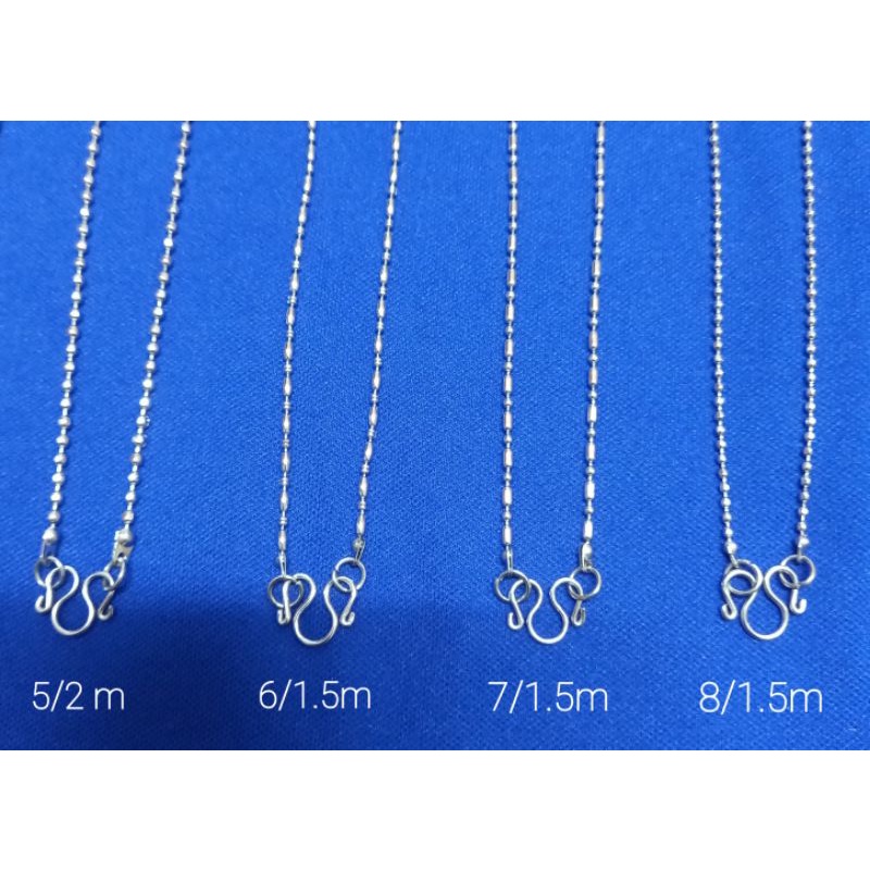 *ถูกและดี*สร้อยคอเด็ก สแตนเลสแท้100%(ใส่ไม่แพ้ไม่ลอกไม่ดำ) ขนาด2/1.5มิล ยาว14
