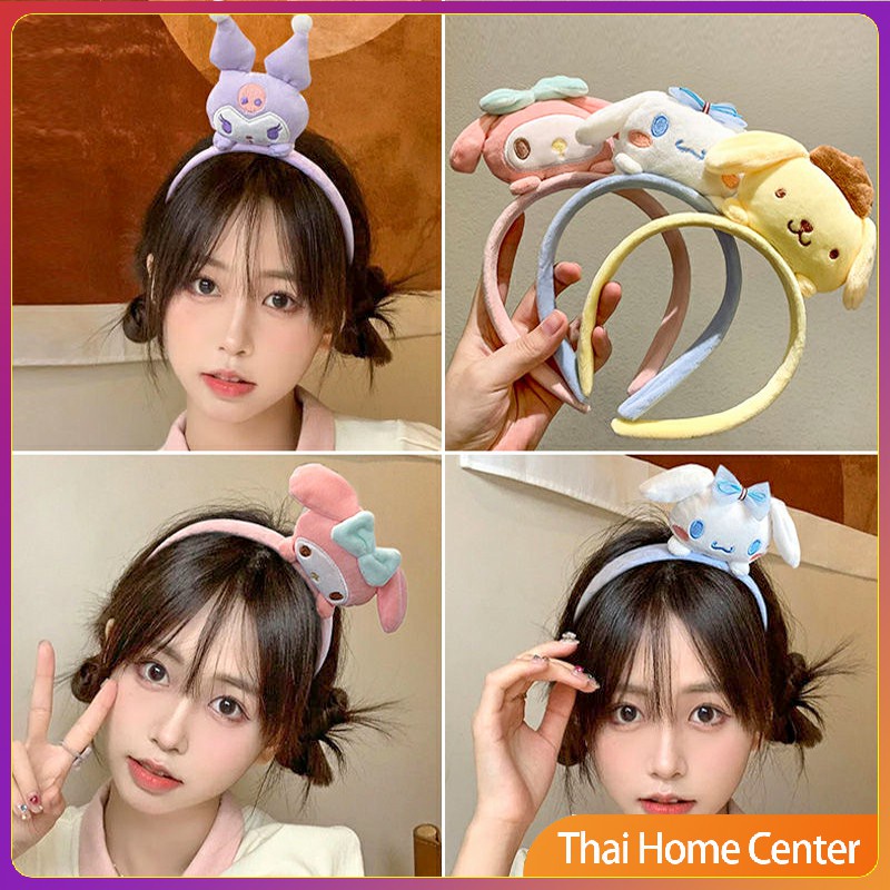 ที่คาดผม ลายการ์ตูน Cinnamon Dog น่ารัก สไตล์ญี่ปุ่น สมัย สินค้าแฟชั่น Head Bands