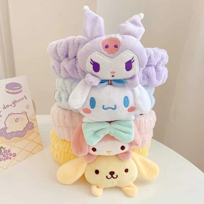 ที่คาดผมการ์ตูน sanrio เข็มกลัด kulomi น่ารัก