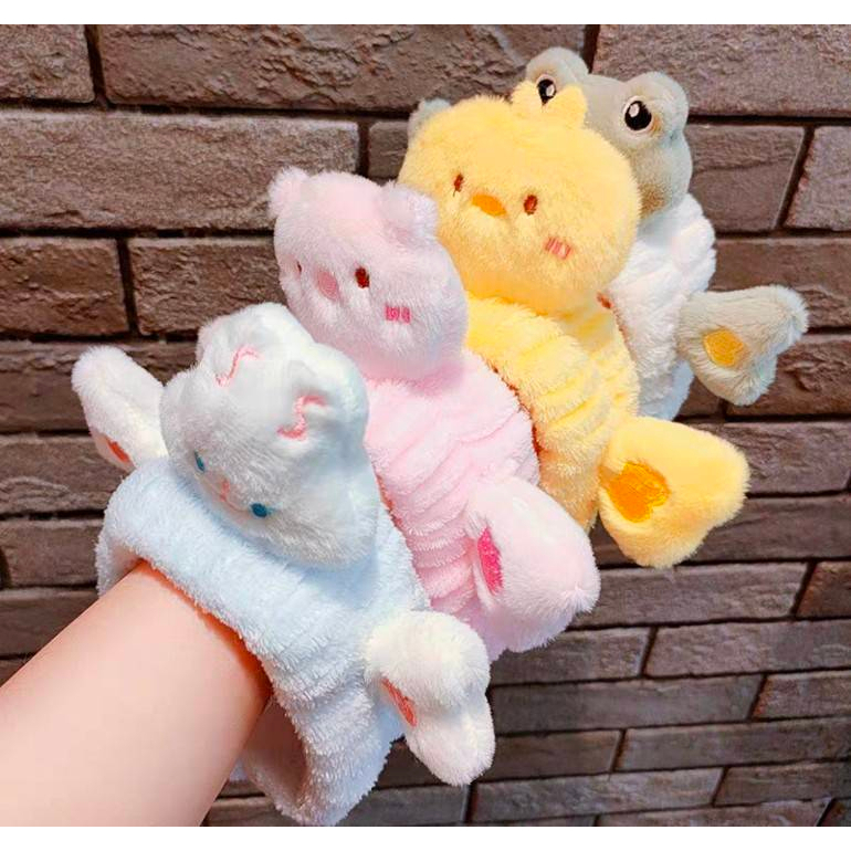 ที่คาดผมผ้าหัวตุ๊กตา รูปสัตว์ น่ารักให้เลือก(พร้อมส่งจากไทย)