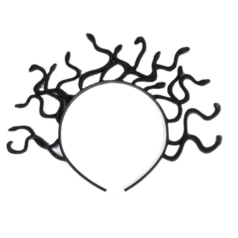 ที่คาดศีรษะ เครื่องแต่งกายคอสเพลย์ รูปงู Medusa เหมาะกับวันฮาโลวีน