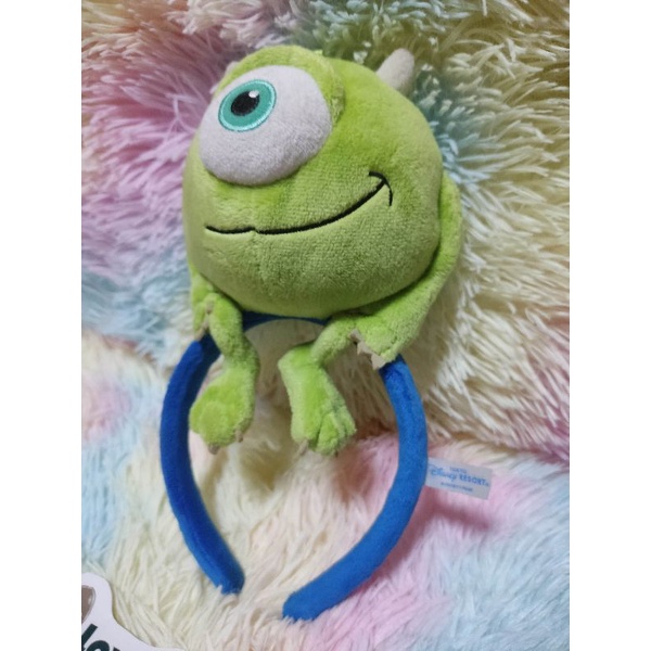 น่ารัก Tokyo Disney Resort ⭐ Monsters Inc.  ที่คาดผม น้อง Mike ตัวใหญ่มาก อ้วนๆ น่ารักมากๆคร้า   TDR แท้ ❤️