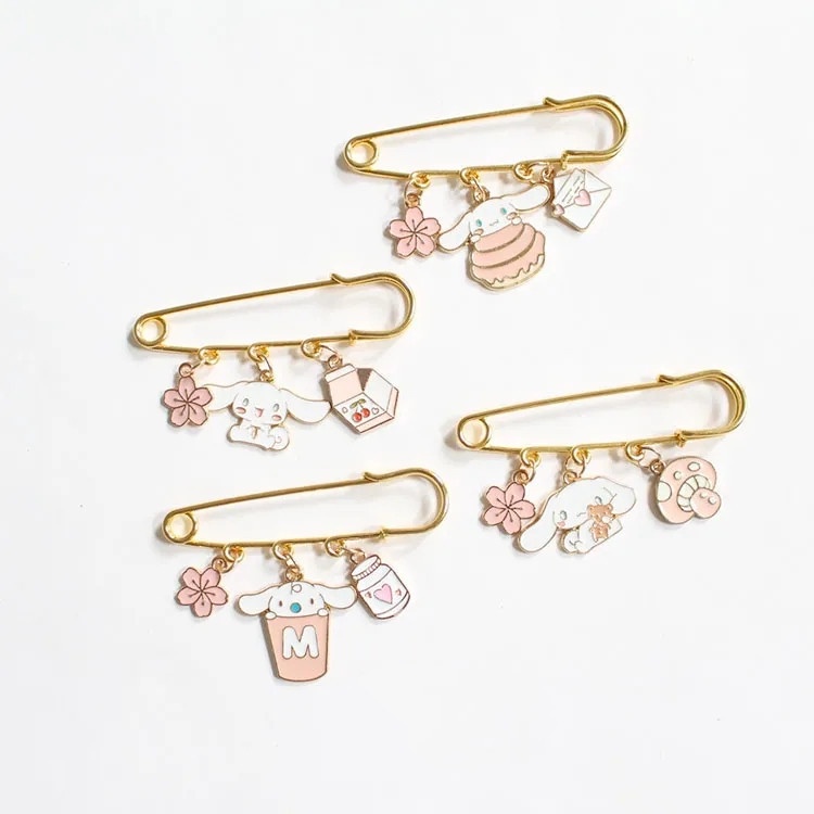 น่ารักสไตล์เกาหลีเข็มกลัด DIY เข็มกลัดกางเกง เข็มกลัดเสื้อ เข็มกลัดแฟชั่น