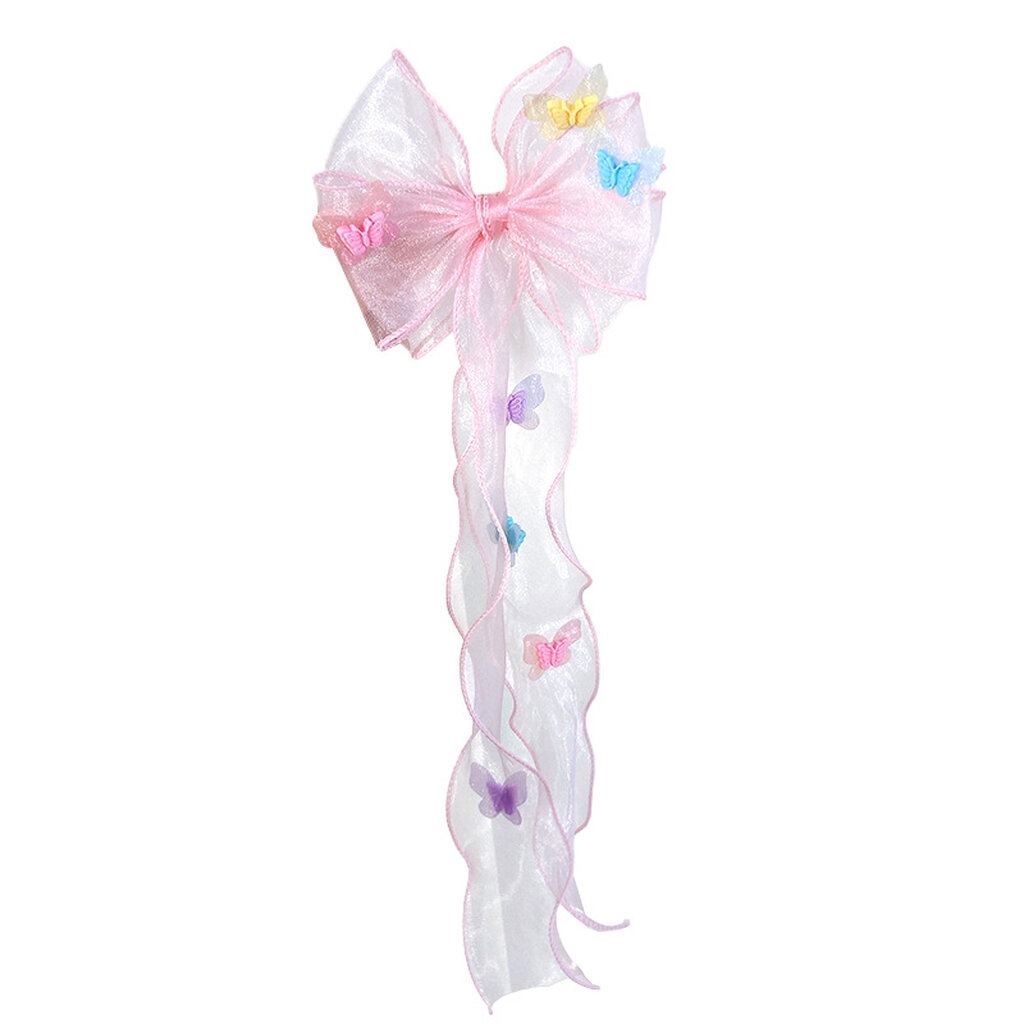 บ้านพลู   โบว์ติดผม สีหวาน โบว์ถักผม แฟชั่น ผมสวย โบว์ใหญ่