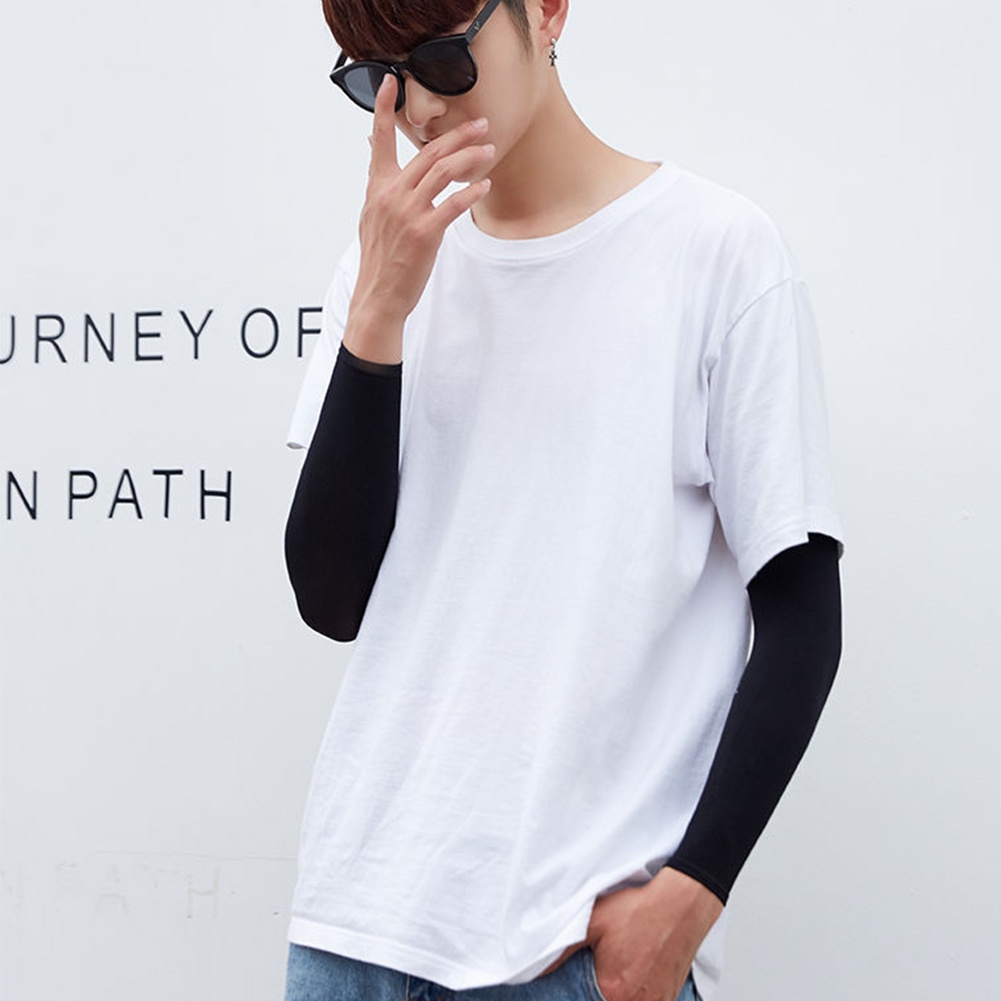 ปลอกแขนกันแดดติดแอร์ UPF 50+ กันuv 99% ทนทาน free size ใส่ได้ทั้งชายหญิง