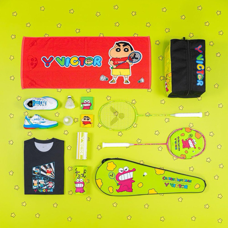 ผ้าเช็ดหน้า VICTOR X CRAYON SHINCHAN TOWEL TW-407CS