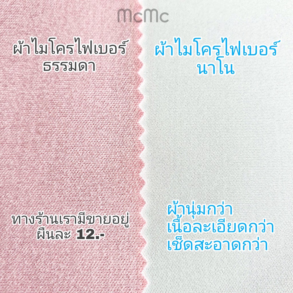 ผ้าเช็ดเลนส์ ผ้าไมโครไฟเบอร์ นาโน ผ้าเช็ดแว่น 045