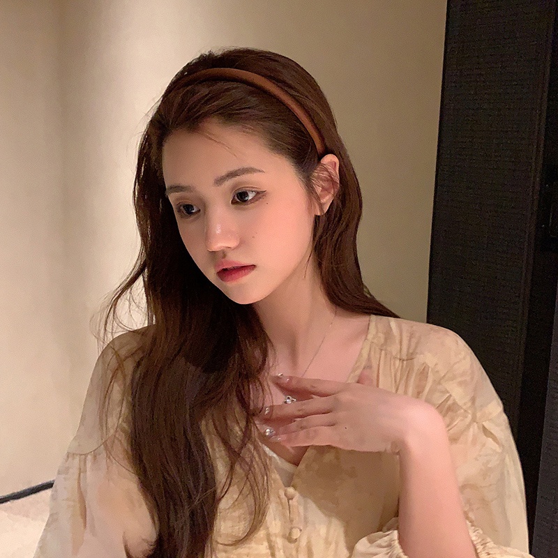 ผ้าโพกศีรษะฟองน้ําสูง ดีไซน์เรียบง่าย สําหรับเด็กผู้หญิง
